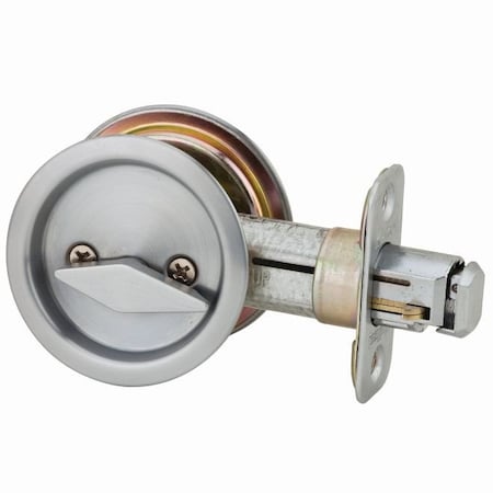 Kwikset Round Privacy Pocket Door Lock 93350-021